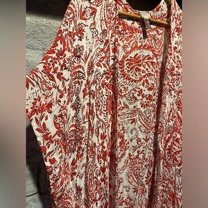 Chico’s open style lightweight cover, size S/M